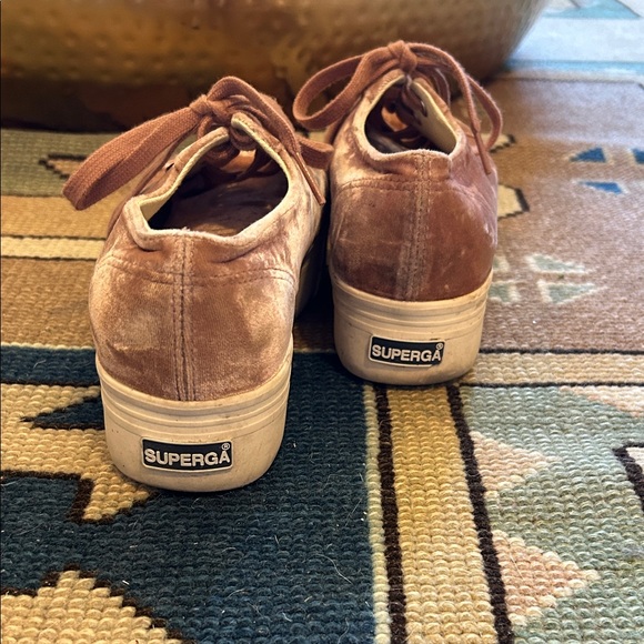 Superga Women's Casual Velvet Sneakers - Picture 5 of 8